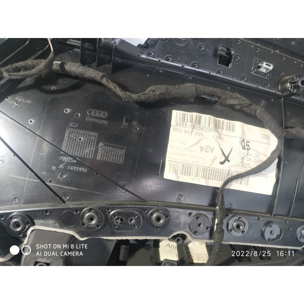 Forro Porta Audi Q5 Traseiro Eesquerdo 2009/2016 8r0867305 Cinza