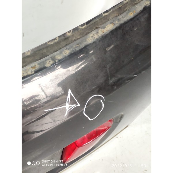 Tampa Traseira Fiat Stilo 2005/2012 Detalhe Preto