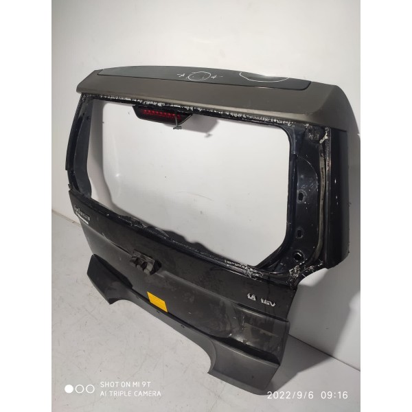 Tampa Traseira Fiat Idea Adventure 2010/2016 Det Preto