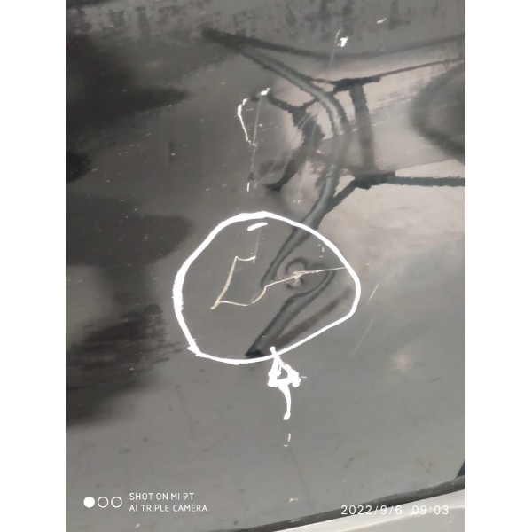 Tampa Traseira Idea Adventure 2011/2017 Det Preto