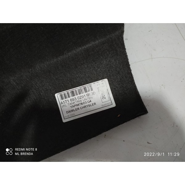 Forro Porta Mala Mercedes Slk200 350 05/11 A1716930291