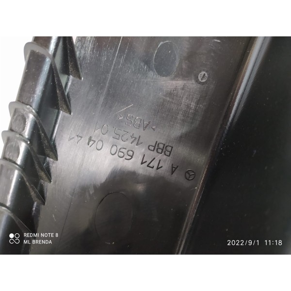 Acabamento Porta Mala Mercedes Slk200 350 05/11 A1716900441 Preto