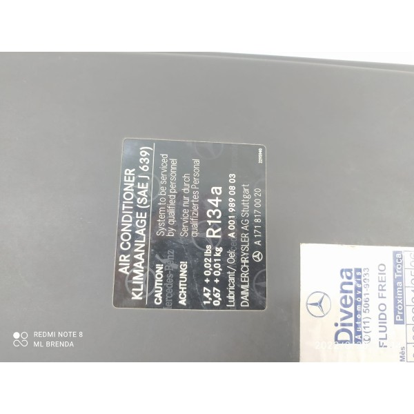 Tampa Caixa Fusivel Mercedes Slk200 350 A1718170020