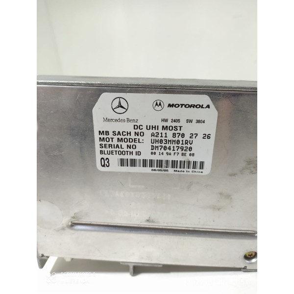 Módulo Bluetooth Mercedes Slk200 A2118702726