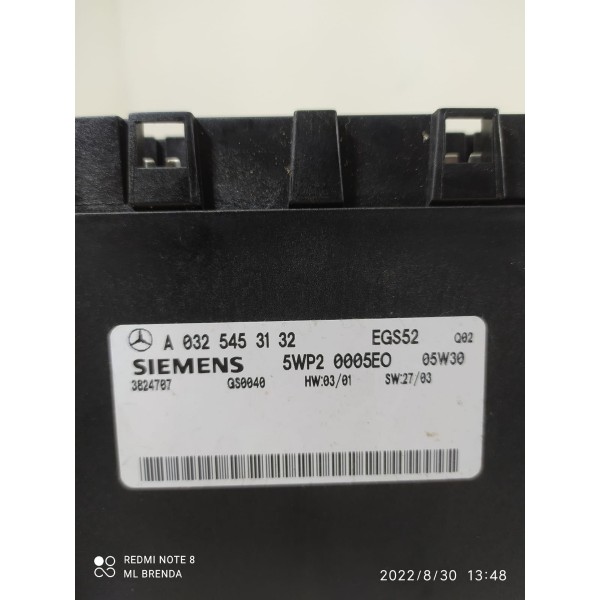 Modulo Controle Painel Mercedes Slk200 A0325453132