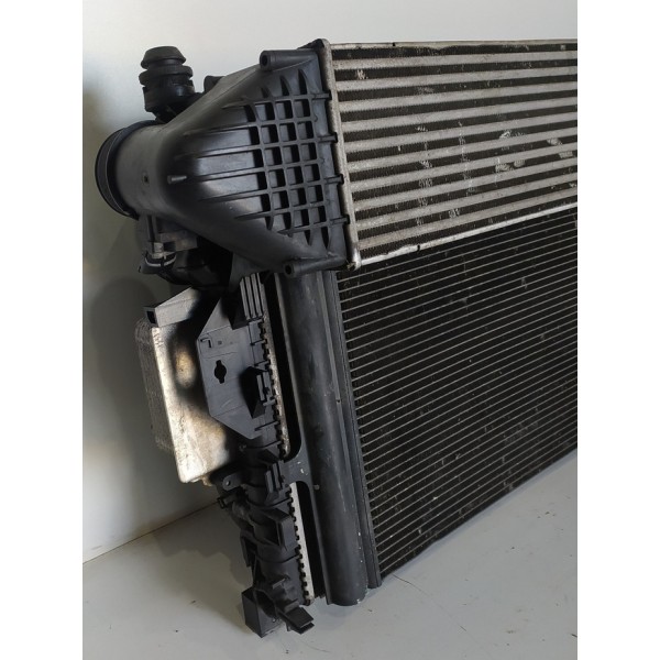 Conjunto Radiador Evoque Gas 2011/2018 Completo Impecavel