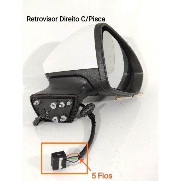 Retrovisor Cruze Direito 2017/2023 Liso