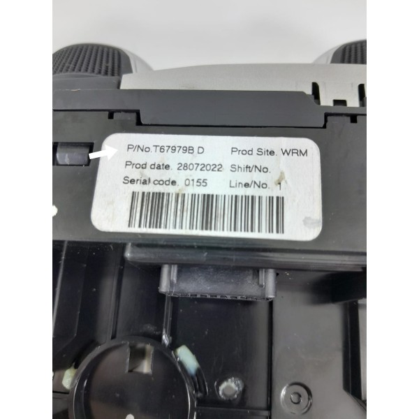 Comando Ar Condiconado Nissan Kicks 2022 2023 2024 T67979bd