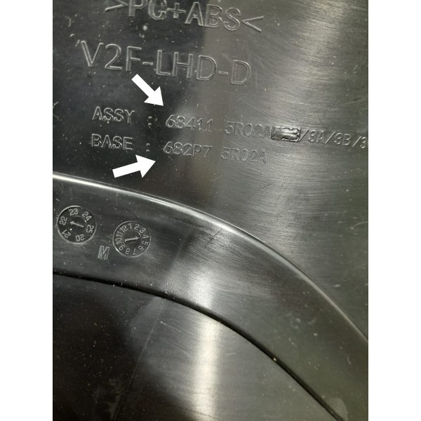 Moldura Painel Nissan Kicks 2022 2023 684115r02a