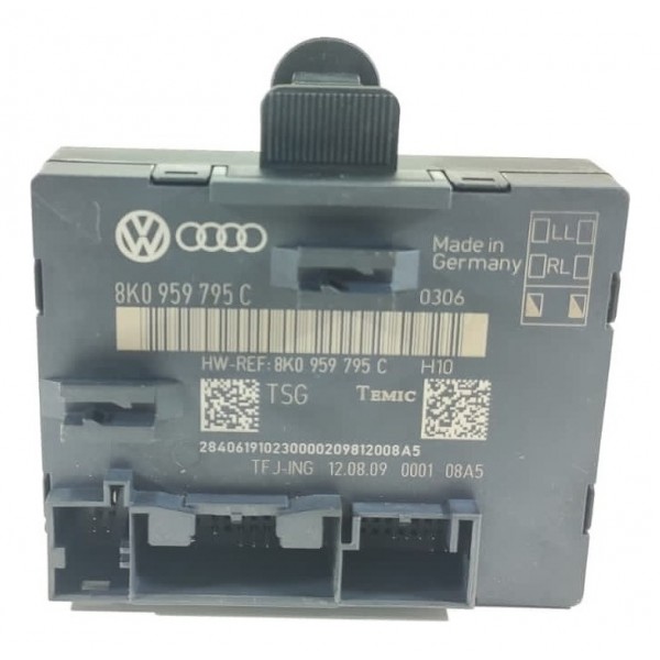 Módulo Porta Audi Q5 A4 Traseiro Esquer 2009/2018 8k0959795c
