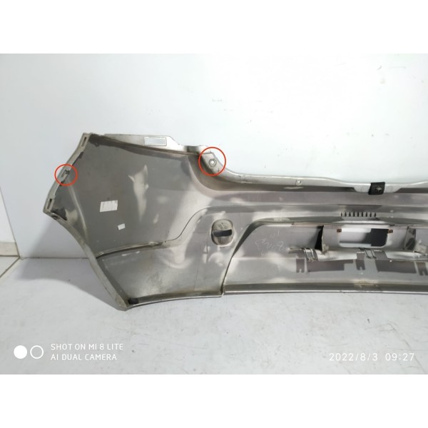 Parachoque Renault Sandero Traseiro 2008/2013 Detalhe