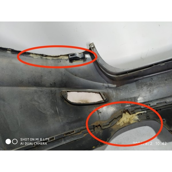 Parachoque Santa Fé Traseiro 2009/2013 Original Det