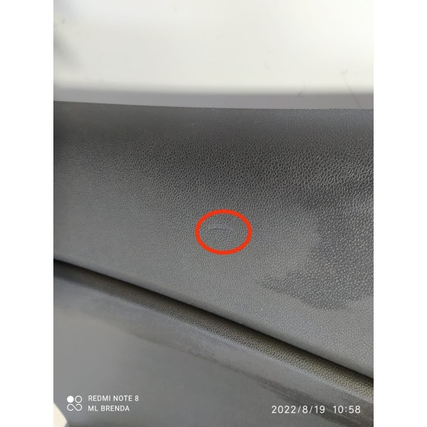 Forro Porta Tracker Premier Traseiro Esquerdo 2020/2024 Orig Preto