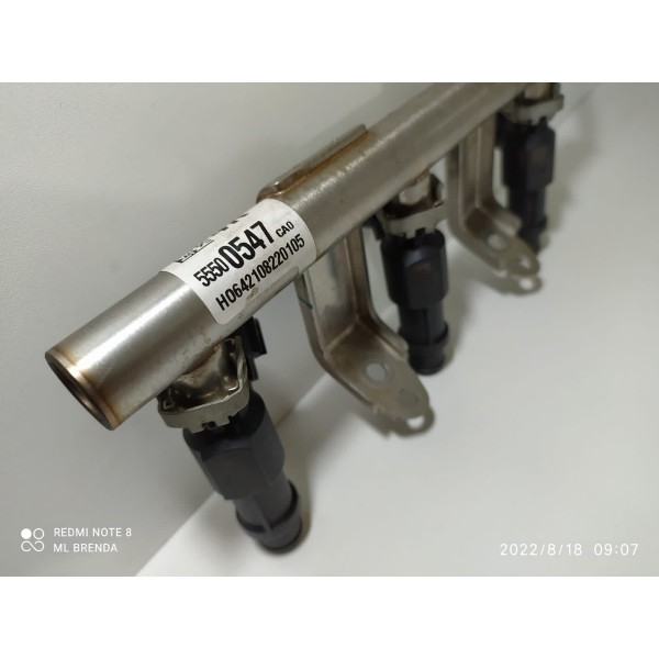 Flauta Bicos Injetor Tracker Onix T 2020/24 55500547