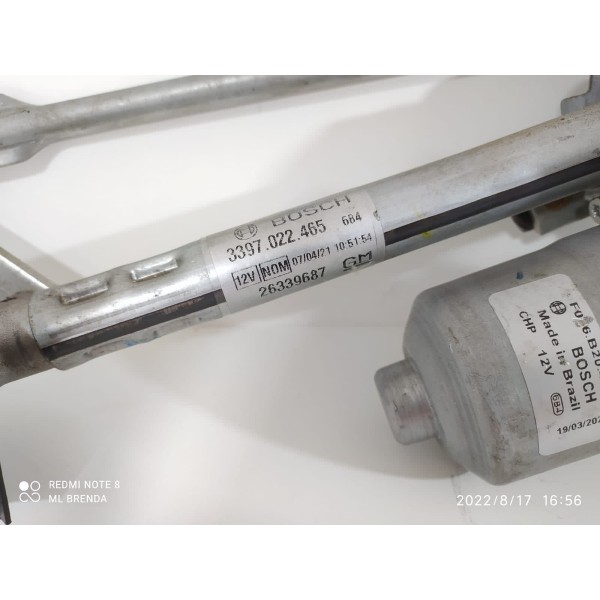 Motor Limpador Parabrisa Tracker 2020/2024 26339687