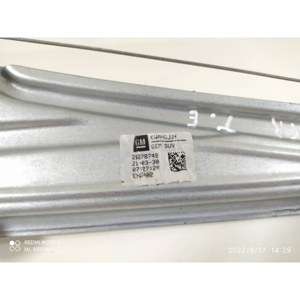 Maquina Vidro Tracker Onix Traseira Esque 2020/2024 26278749