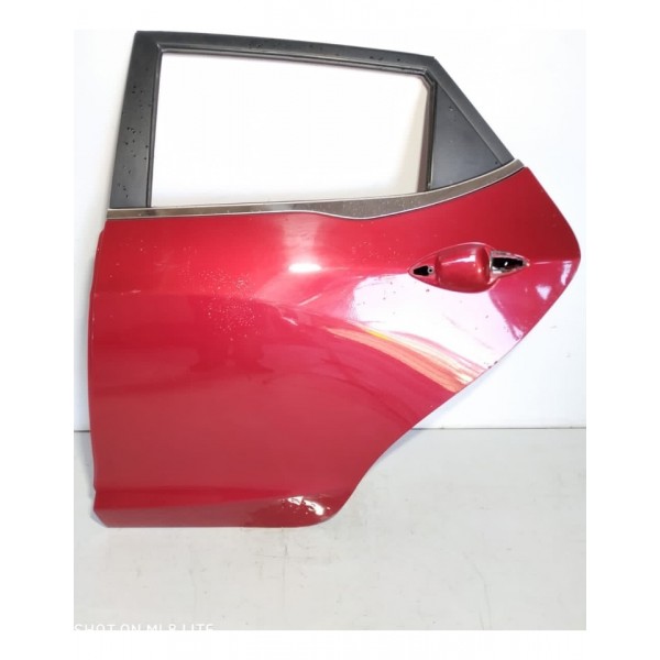 Porta Jac T40 2019 Traseira Esquerda Lisa Original Traseira Esquerda Vermelho