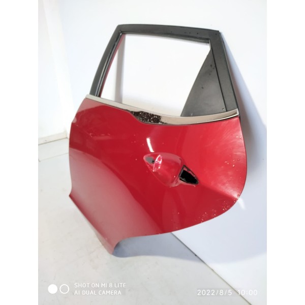 Porta Jac T40 2019 Traseira Esquerda Lisa Original Traseira Esquerda Vermelho