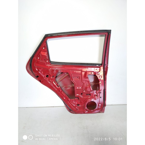 Porta Jac T40 2019 Traseira Esquerda Lisa Original Traseira Esquerda Vermelho