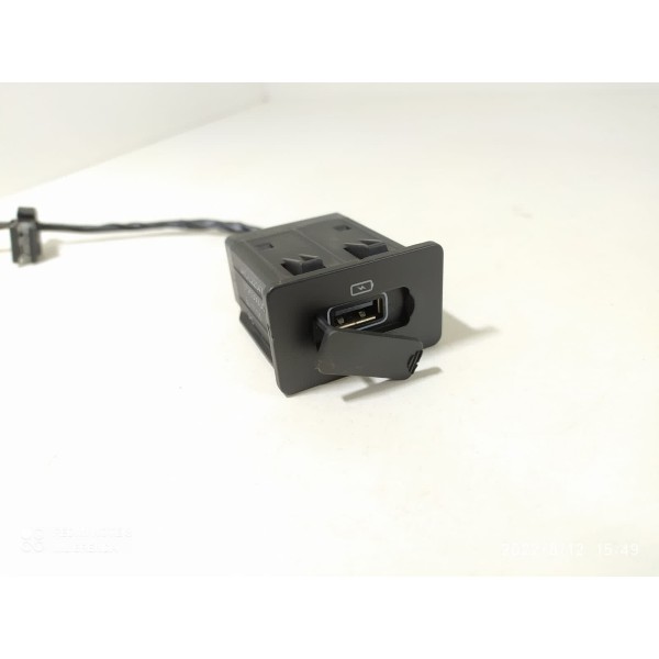 Entrada Auxiliar Usb Jac T40 2019 Original Preto