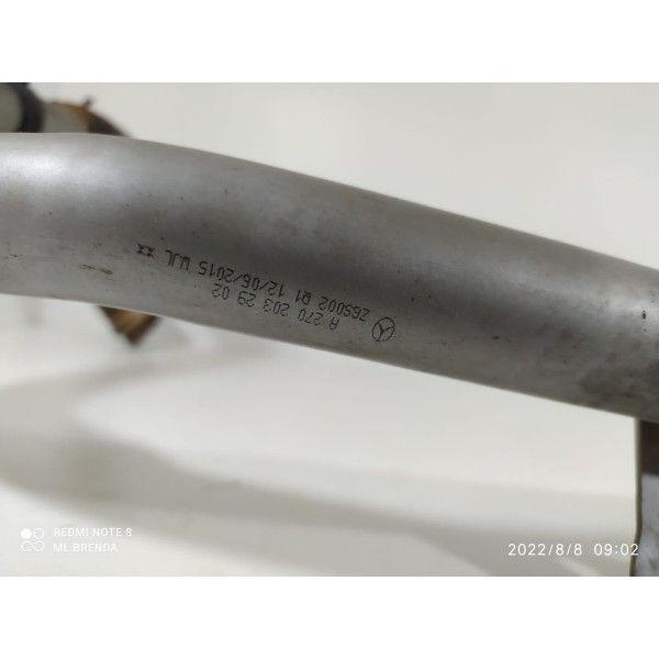 Tubo Agua Motor Mercedes Gla200 2015/2019 A2702032902