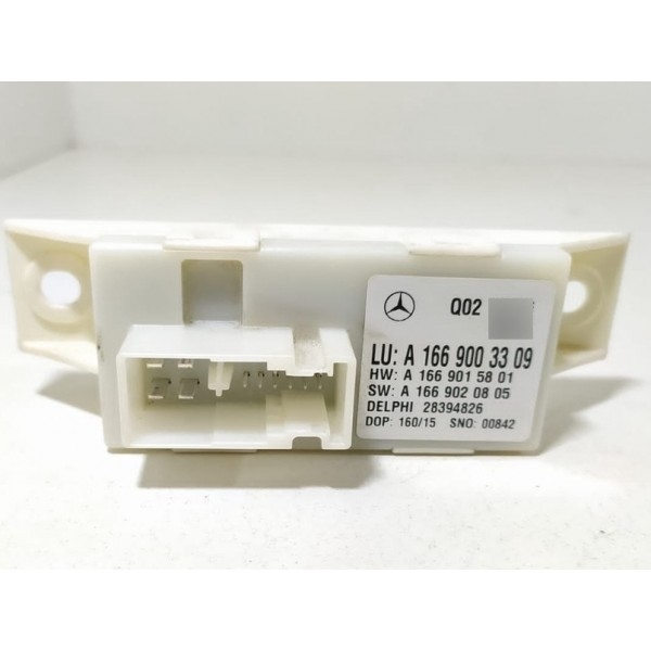 Modulo Central Farol Mercedes Gla200 2015/2020 A166900330 Cinza