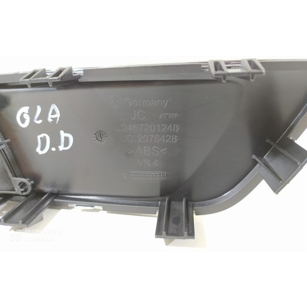 Maçaneta Interna Mercedes Gla200 Direita 2015/19 A2467201248 Prateado Dianteira/traseira