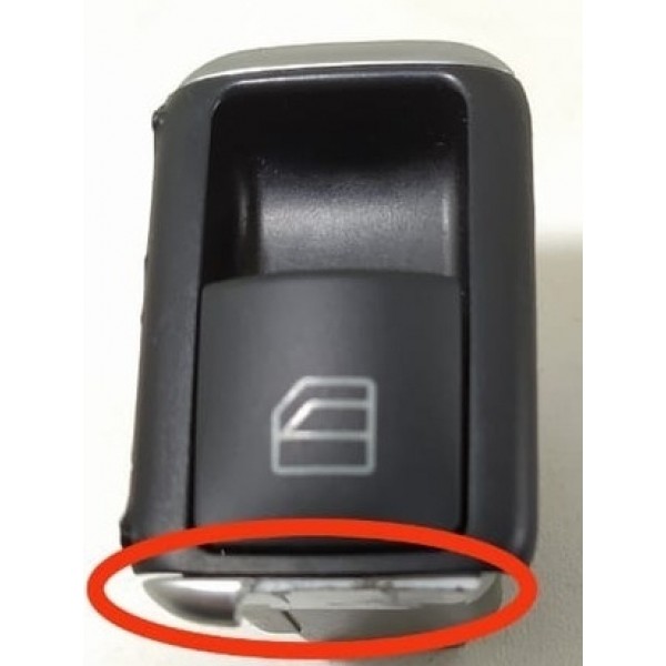 Botão Vidro Gla200 2015/2019 A2049058102 Det/ 17917