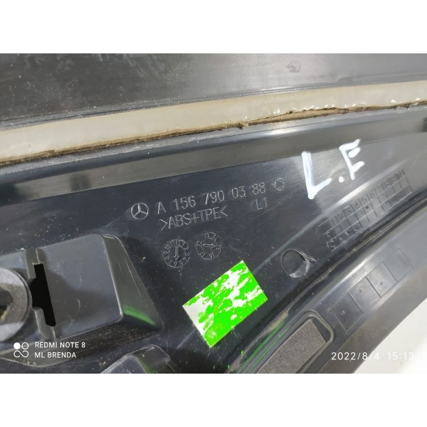 Acabamento Tampa Traseira Mercedes Gla200 Esquer A1567900388