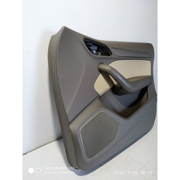 Forro Porta Audi Q3 Dianteiro Direito 2013/2016 Orig Caramelo