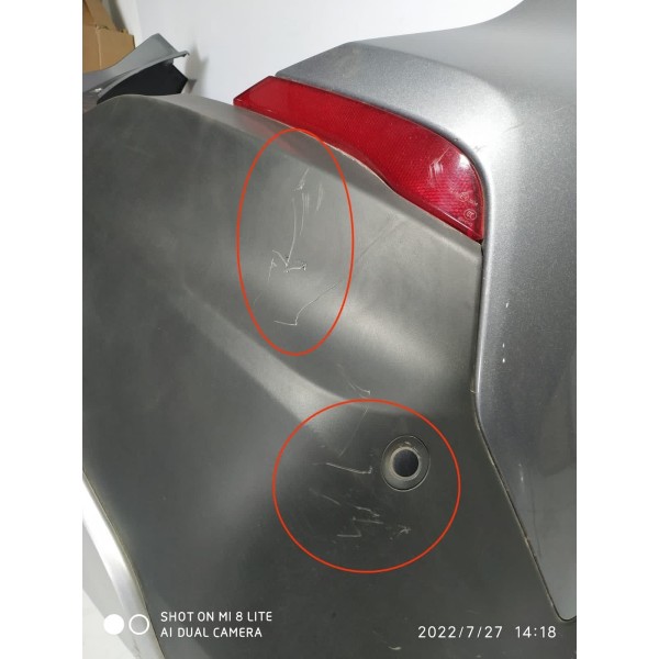 Parachoque Tracker Traseiro Completo 2020/2024 Original