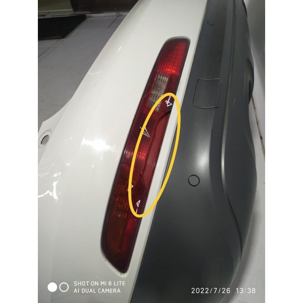 Parachoque Audi Q3 2012/2016 Traseiro Sem Refletores