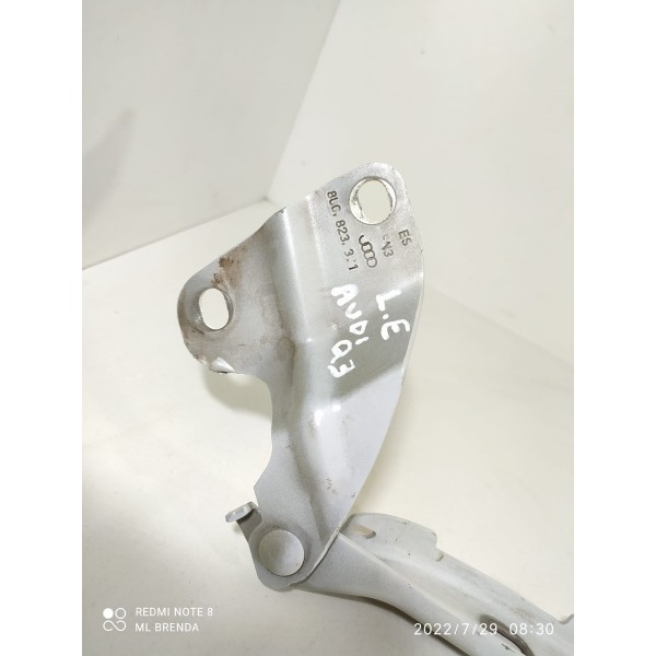 Braço Dobradica Capo Audi Q3 Esquerdo 2012/2017 8u0823321