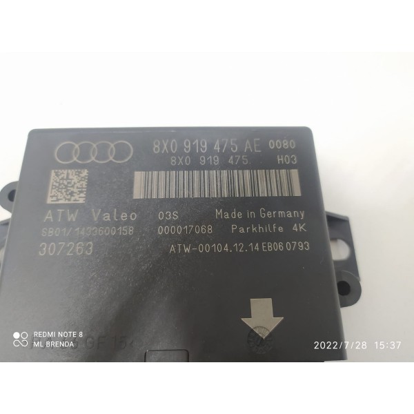 Modulo Estacionamento Audi Q3 2.0 2012/2016 8x0919475
