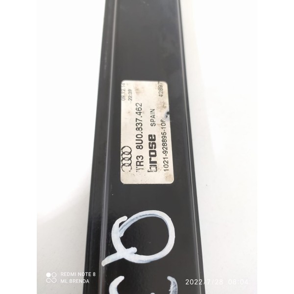Maquina Vidro Audi Q3 Dianteira Direita 2013/2017 8u0837462