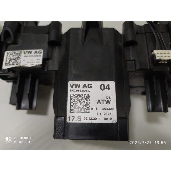 Chave Seta Limpador Piloto Audi Q3 2013/2017 8x0953501d