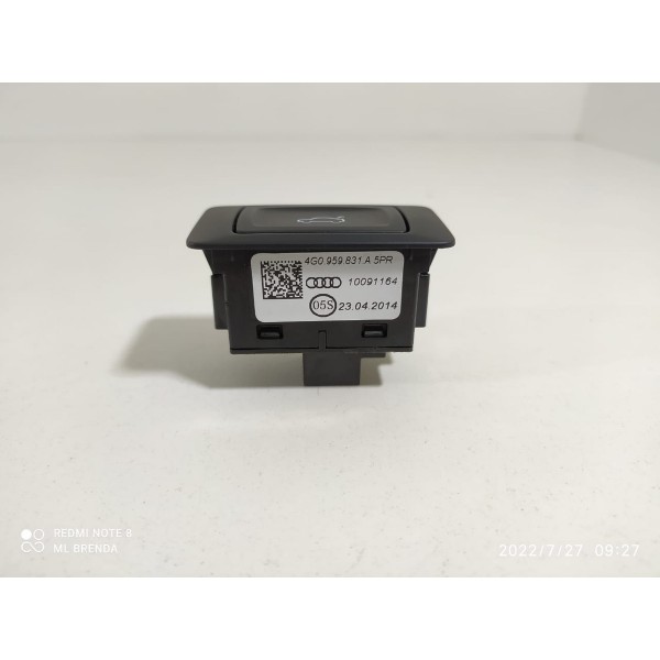 Botão Abertura Tampa Traseira Audi Q3 2013/2017 4g0959831a