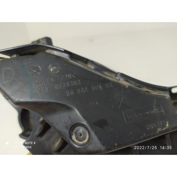 Suporte Guia Parachoque Citroen Ds4 Traseiro Direi 2012/2016