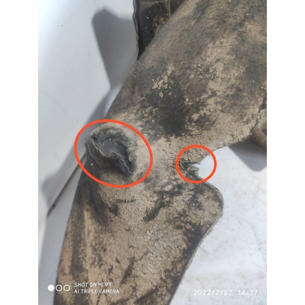 Parabarro Mercedes C180/200 Traseiro Direito 2008/2014 Det