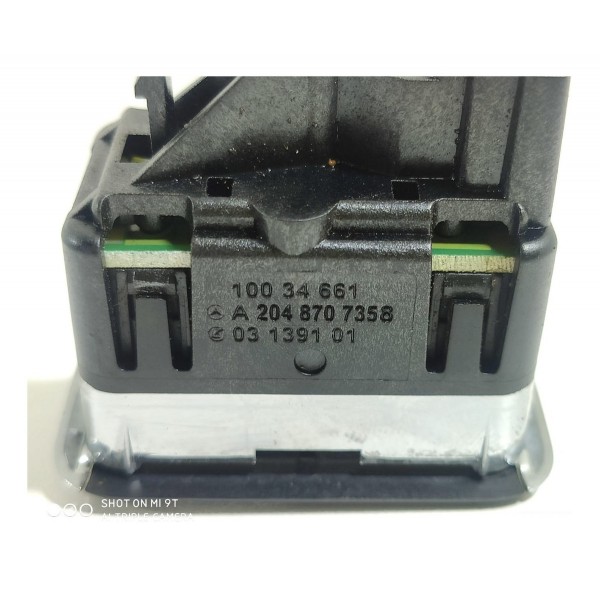 Botão Vidro C180 C200 2000/2014 Dianteiro Dir Orig Det/17023