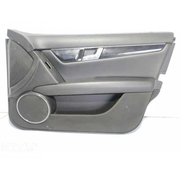 Forro Porta Mercedes C180 C200 Dianteiro Direito 2007/2014 Cinza