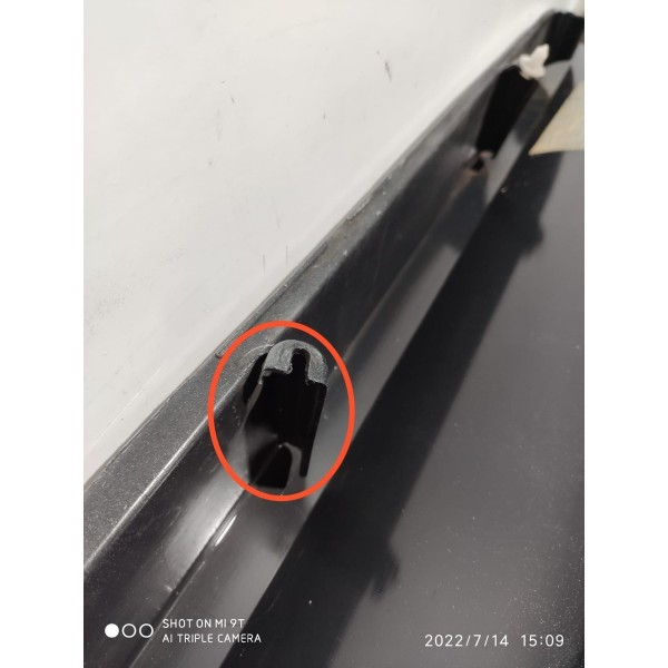 Spoiler Lateral Bmw X6  Direito 2012/2016 51777176234 Det