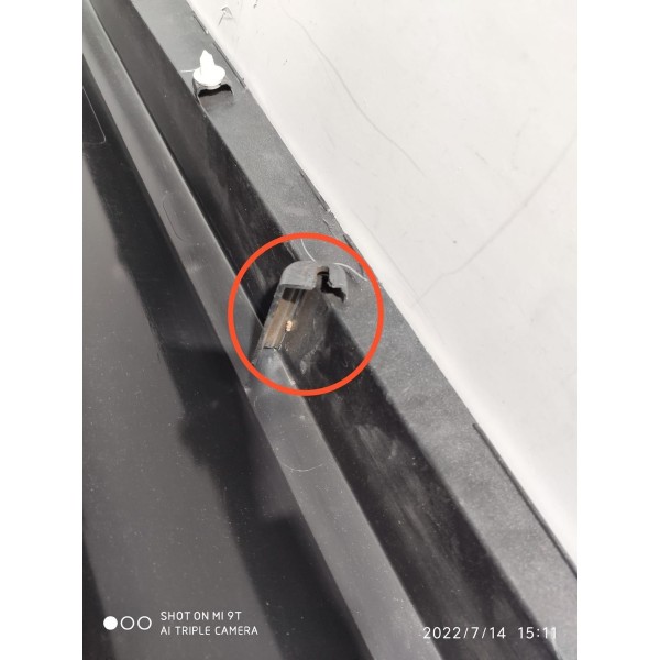 Spoiler Lateral Bmw X6  Direito 2012/2016 51777176234 Det