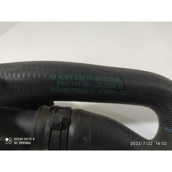 Mangueira Ar Quente Mercedes C180 C200 2008/2014