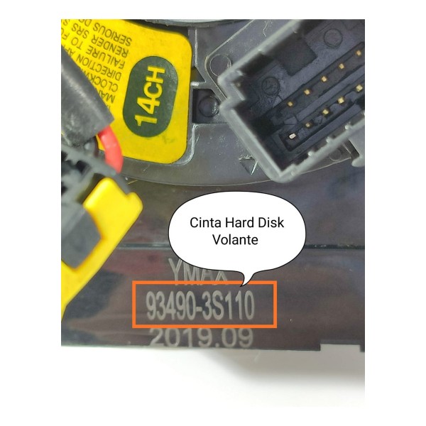 Cinta Hard Disk Veloster Sonata 9349035110 Azul-celeste
