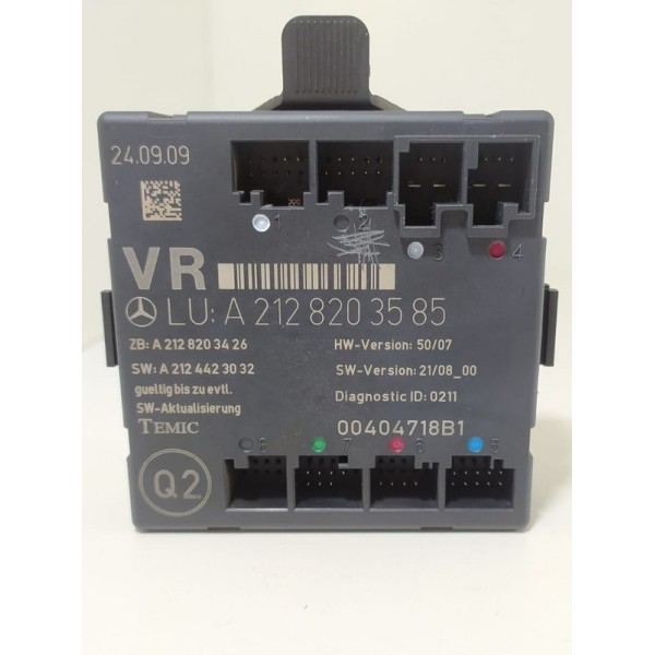 Modulo Porta Mercedes C180 C200 Traseira E 07/14 A2128203585