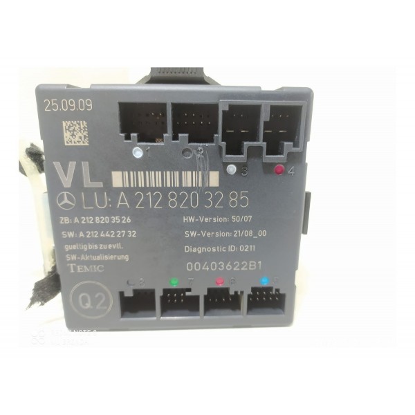 Modulo Porta Mercedes C180 Traseiro Esq 07/14 A2128203285