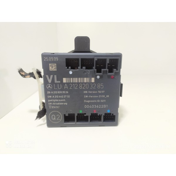 Modulo Porta Mercedes C180 Traseiro Esq 07/14 A2128203285