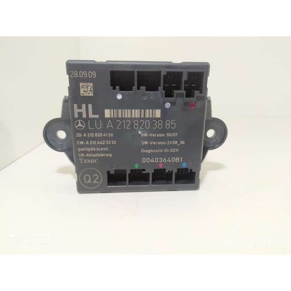 Modulo Porta Mercedes C180 Traseiro Esq 08/14 A2128203885