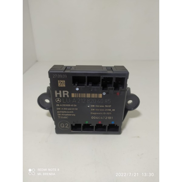Modulo Porta Mercedes C180 C200 Traseiro D 07/14 A2128204085